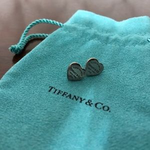 Tiffany & Co. Heart Stud Earrings